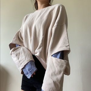 *SOLD* KOREAN SWEATER WITH BLOUSE